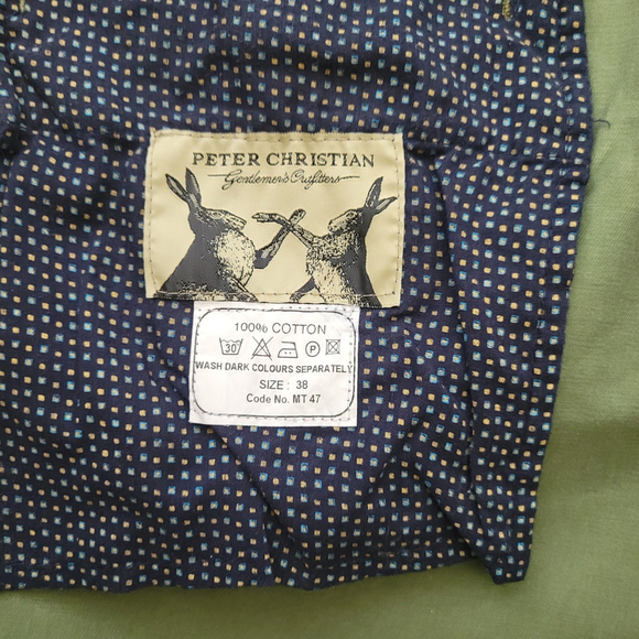 Peter Christian Men's Pleated Shorts Size 38 Inseam 10" - Picture 8 of 8